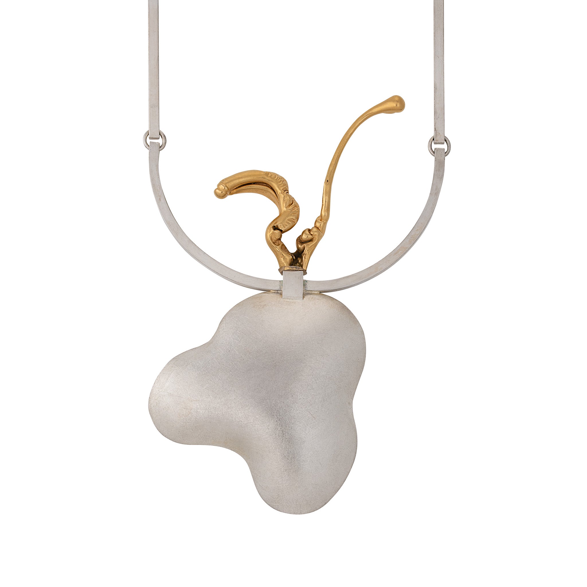 Silver and Gold-Plated Mixed Metal Scent Capsule